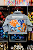 Load image into Gallery viewer, NYK Graffiti Art Denim Jackets