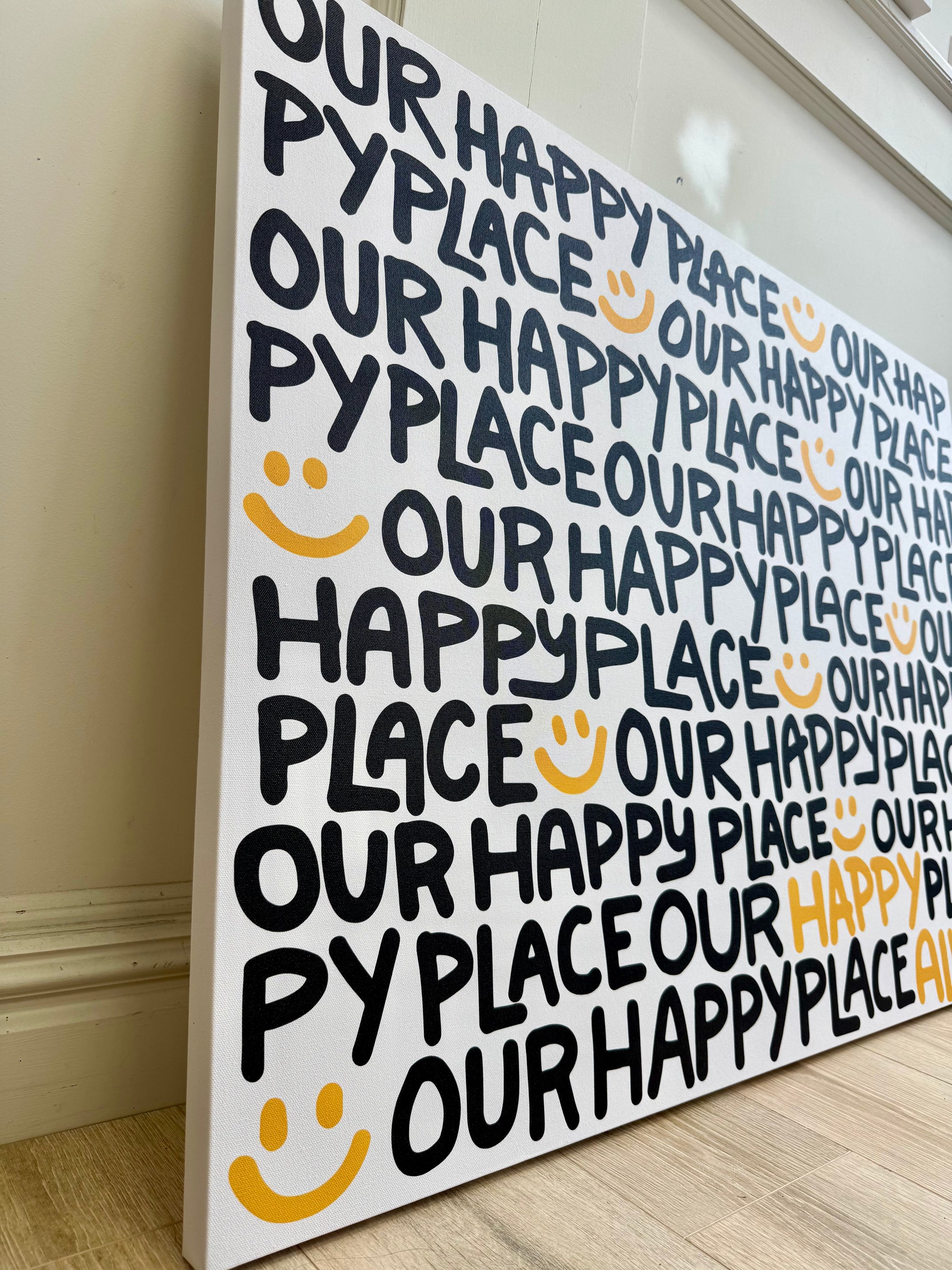 Our Happy Place Canvas Print