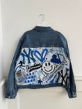 Load image into Gallery viewer, New York Yankees Graffiti Art Denim Jackets
