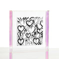 Load image into Gallery viewer, Electric Love Gray and Black Wexel Float Frame