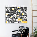Load image into Gallery viewer, Our Happy Place Canvas Print