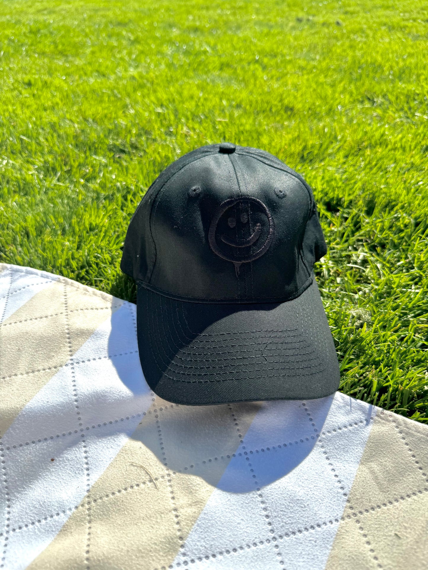 Drippy Happy Face Hat