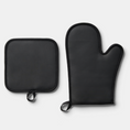 Load image into Gallery viewer, Jewish Love Oven Mitt & Pot Holder Set