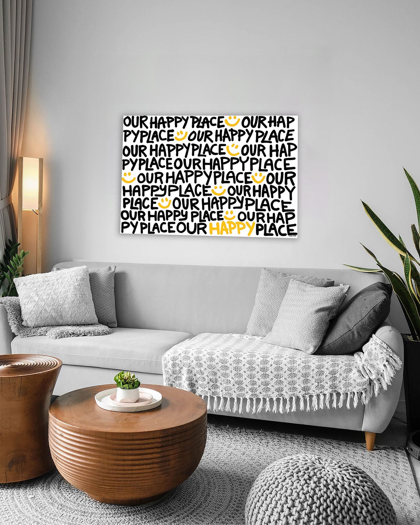 Our Happy Place Canvas Print
