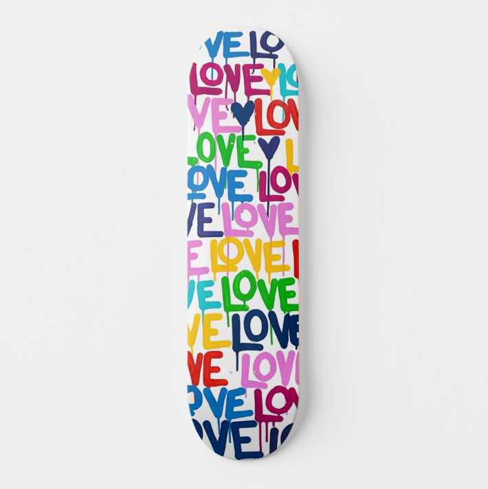 Drippy Love Skateboard Deck
