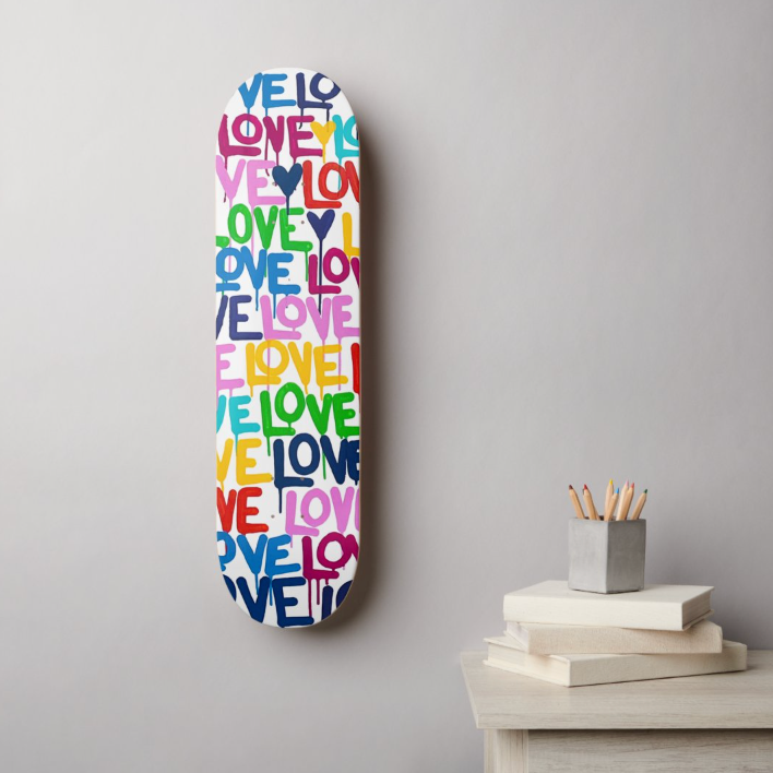 Drippy Love Skateboard Deck