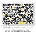 Load image into Gallery viewer, Our Happy Place Canvas Print
