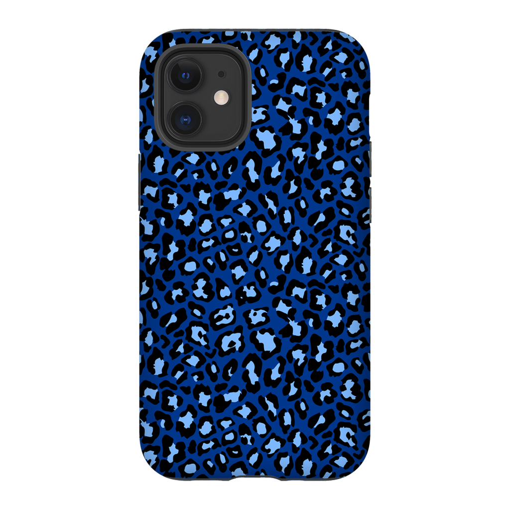 Blue Cheetah Phone Case