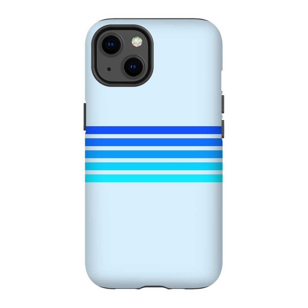 Ocean Blues Stripe Phone Case
