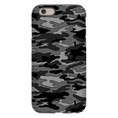 Load image into Gallery viewer, Gray Camouflage iPhone Case