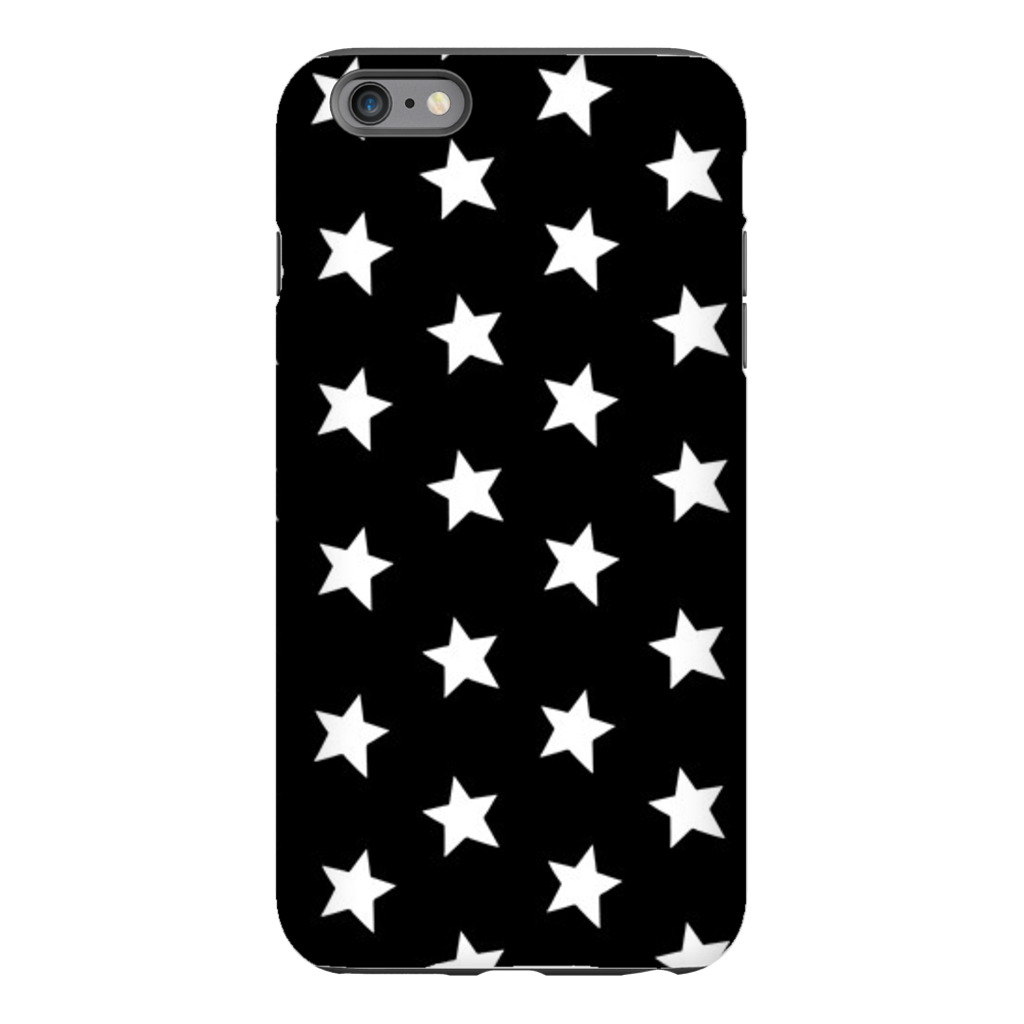 White All-Star Black Phone Cases