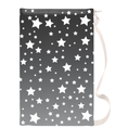 Load image into Gallery viewer, White Stars Gray Ombre Laundry Bag