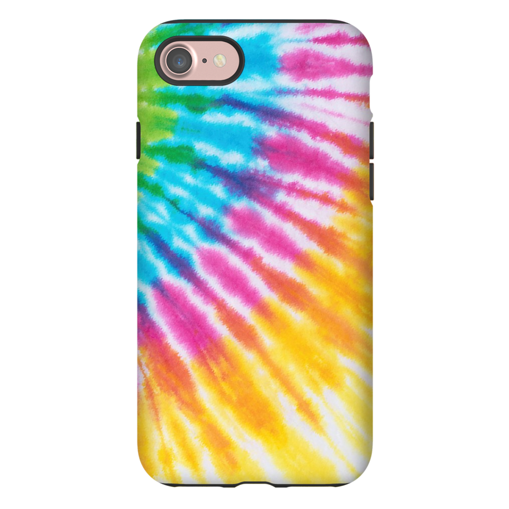 Cropped Tie Dye Phone Case