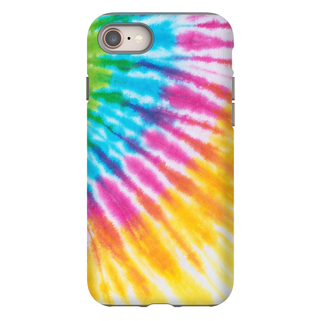 Cropped Tie Dye Phone Case
