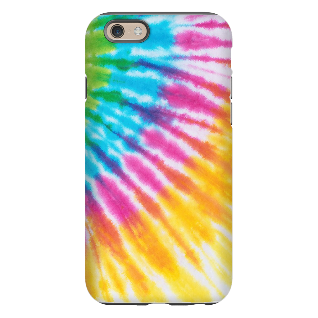 Cropped Tie Dye Phone Case