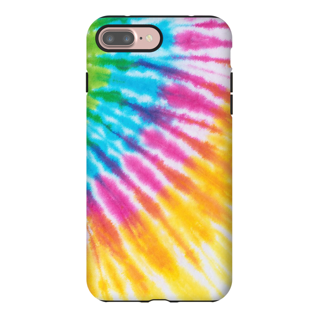 Cropped Tie Dye Phone Case