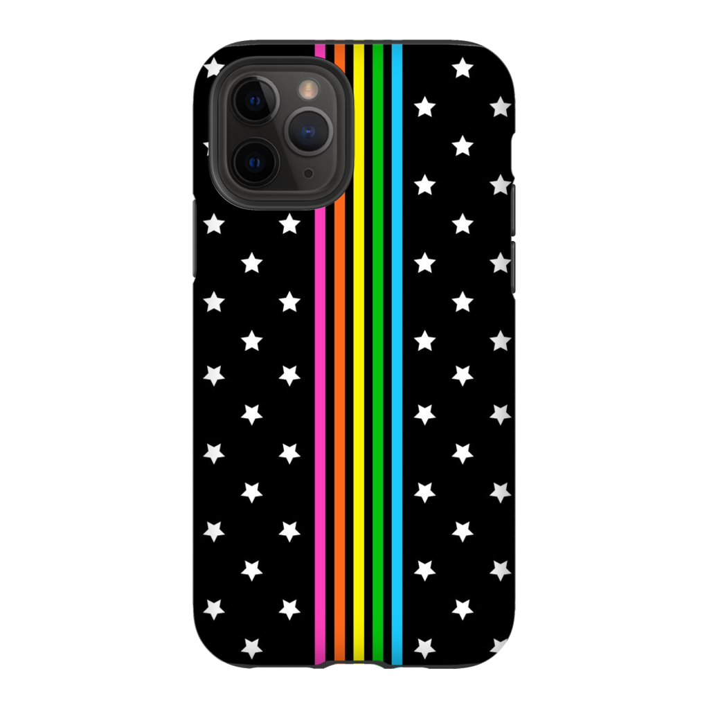 Rainbow Stripe Stars Phone Case