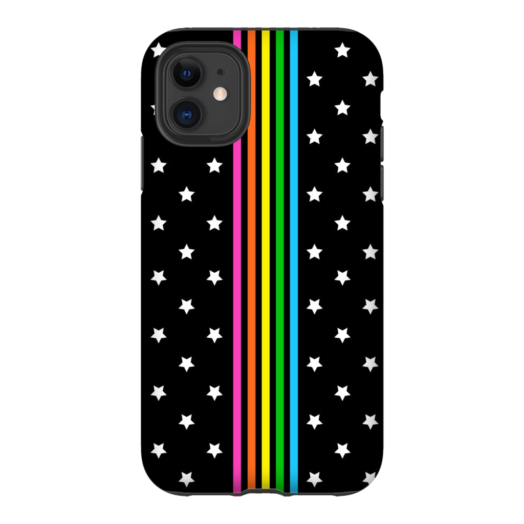 Rainbow Stripe Stars Phone Case