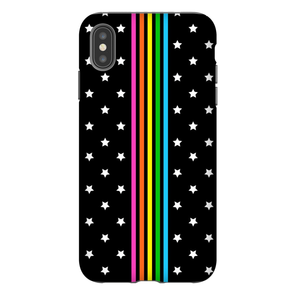 Rainbow Stripe Stars Phone Case