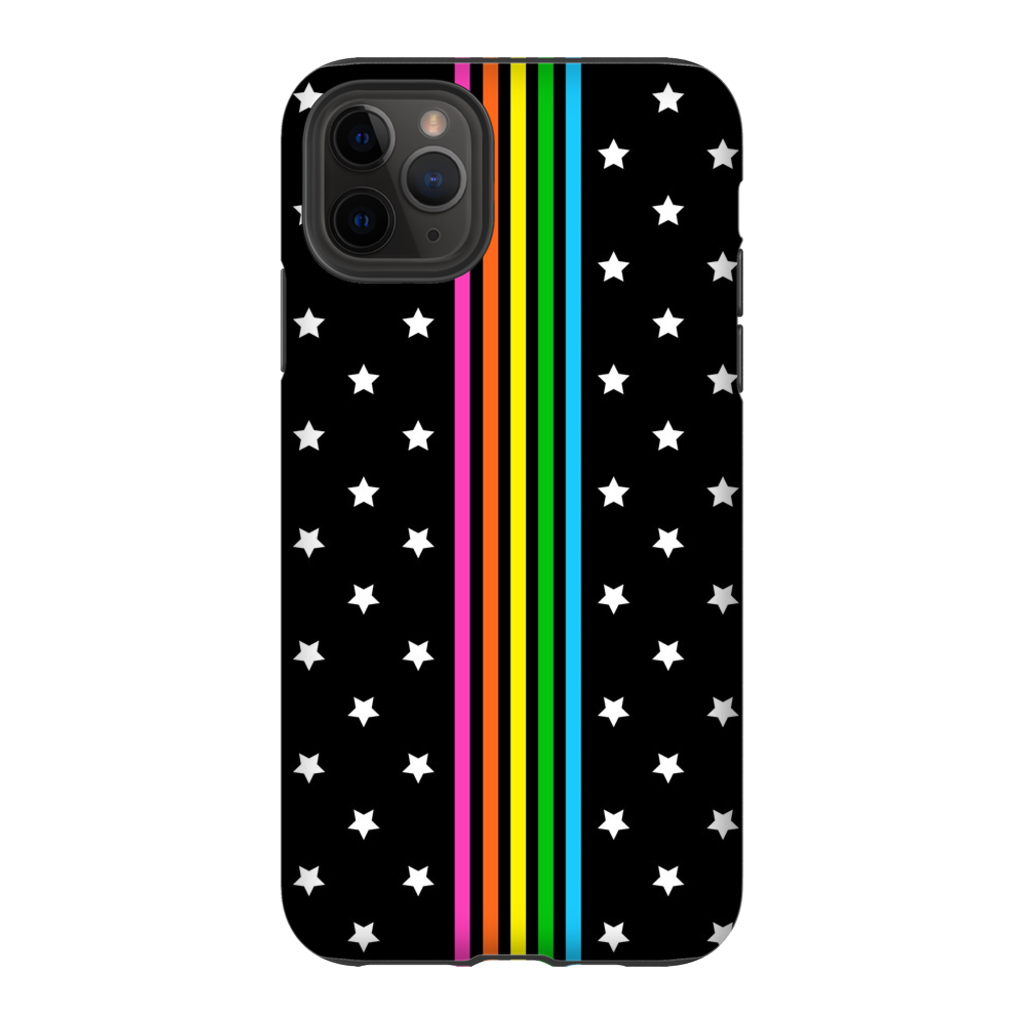 Rainbow Stripe Stars Phone Case