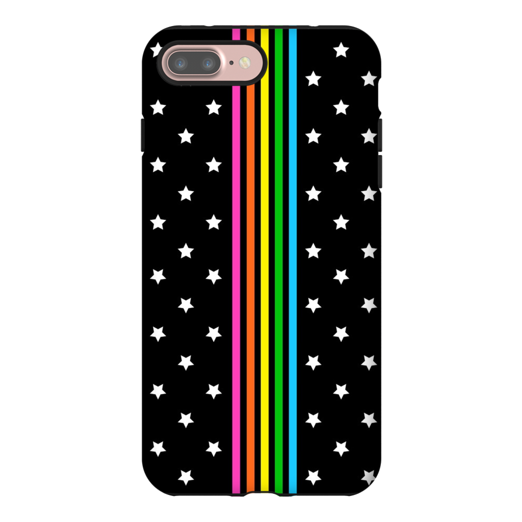 Rainbow Stripe Stars Phone Case