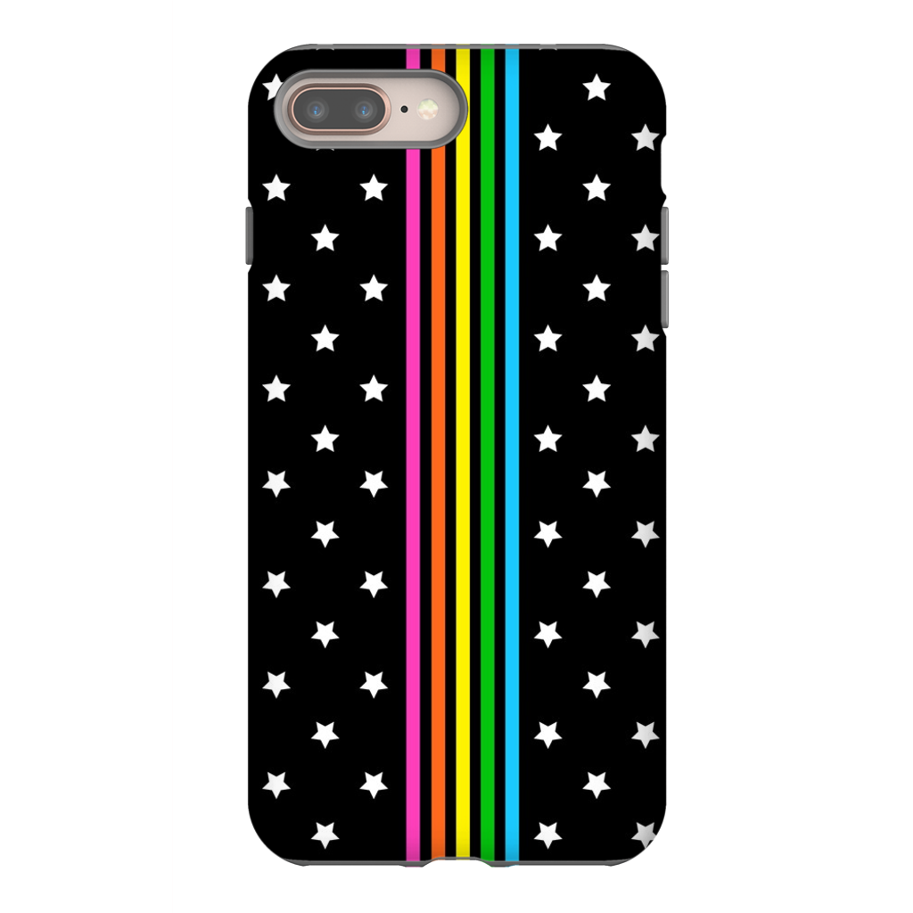 Rainbow Stripe Stars Phone Case