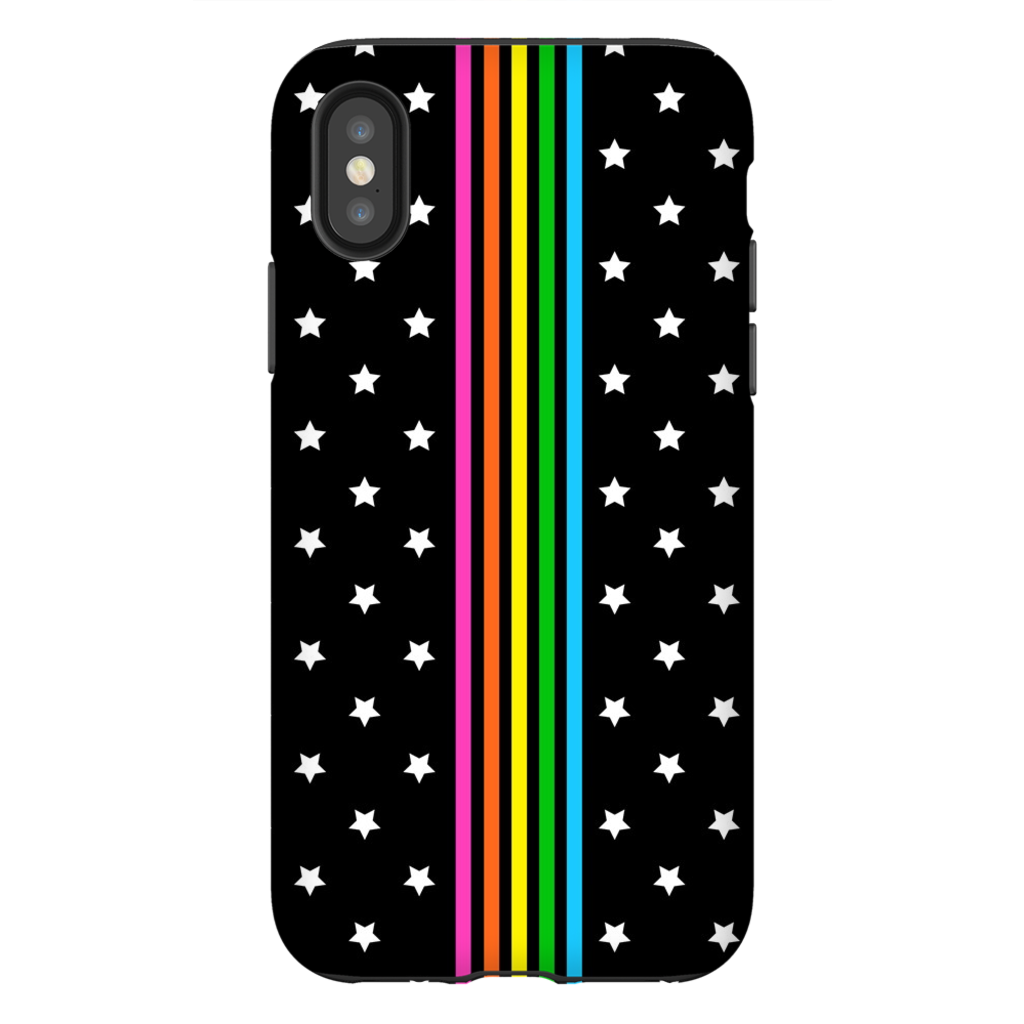Rainbow Stripe Stars Phone Case
