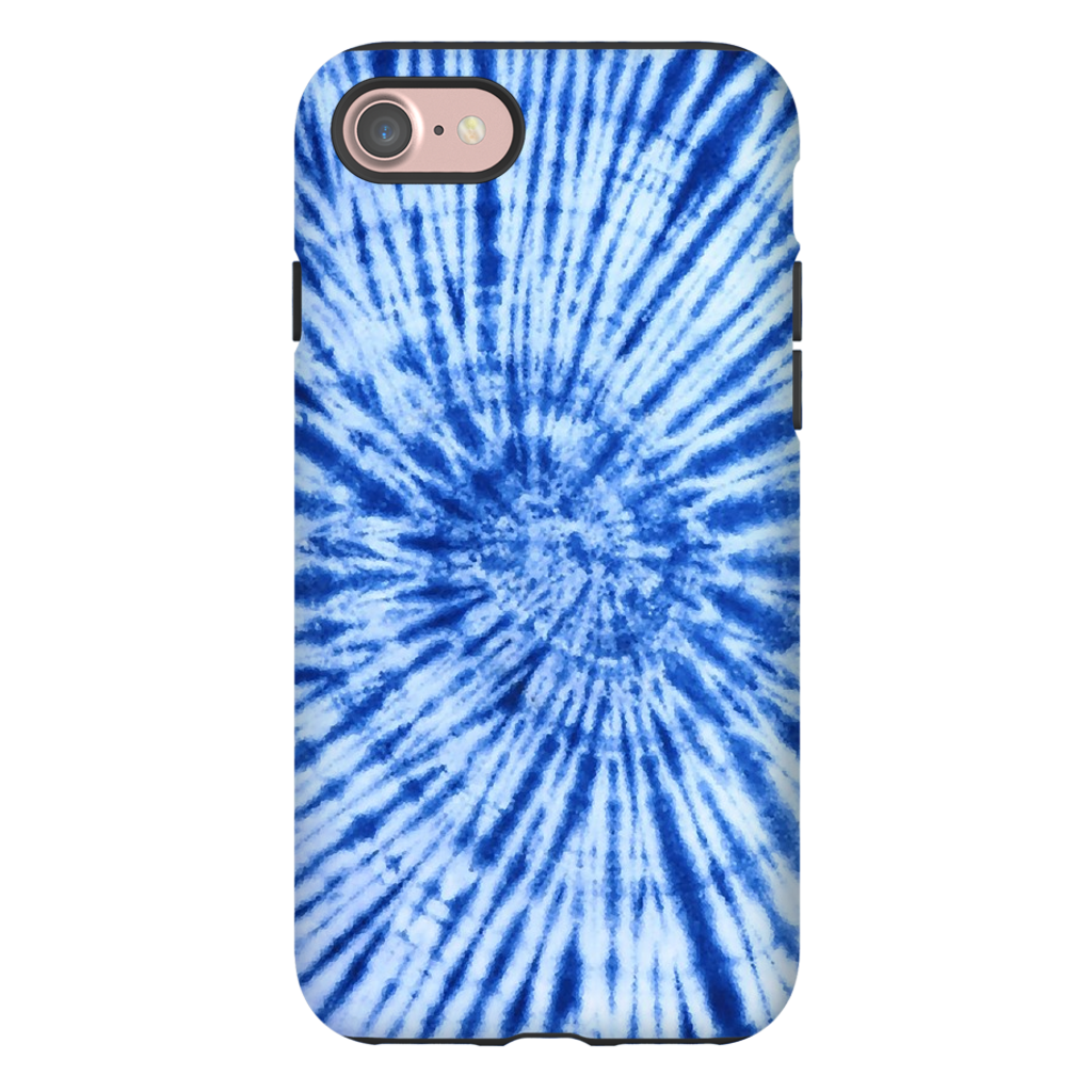 Blue Tie Dye Phone Case