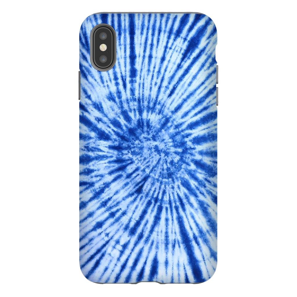 Blue Tie Dye Phone Case