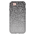 Load image into Gallery viewer, Gray Ombre Doodle Phone Case