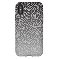 Load image into Gallery viewer, Gray Ombre Doodle Phone Case