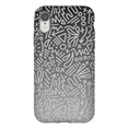 Load image into Gallery viewer, Gray Ombre Doodle Phone Case