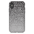 Load image into Gallery viewer, Gray Ombre Doodle Phone Case