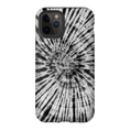 Load image into Gallery viewer, Black & White Tie Dye Phone Case