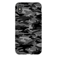 Load image into Gallery viewer, Gray Camouflage iPhone Case