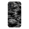Load image into Gallery viewer, Gray Camouflage iPhone Case