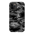 Load image into Gallery viewer, Gray Camouflage iPhone Case