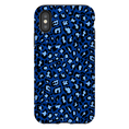 Load image into Gallery viewer, Blue Cheetah Phone Case