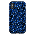 Load image into Gallery viewer, Blue Cheetah Phone Case
