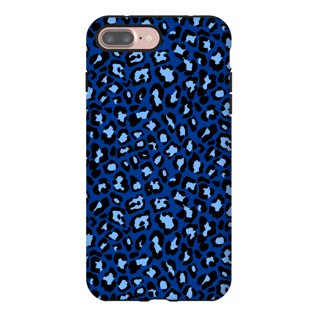 Blue Cheetah Phone Case