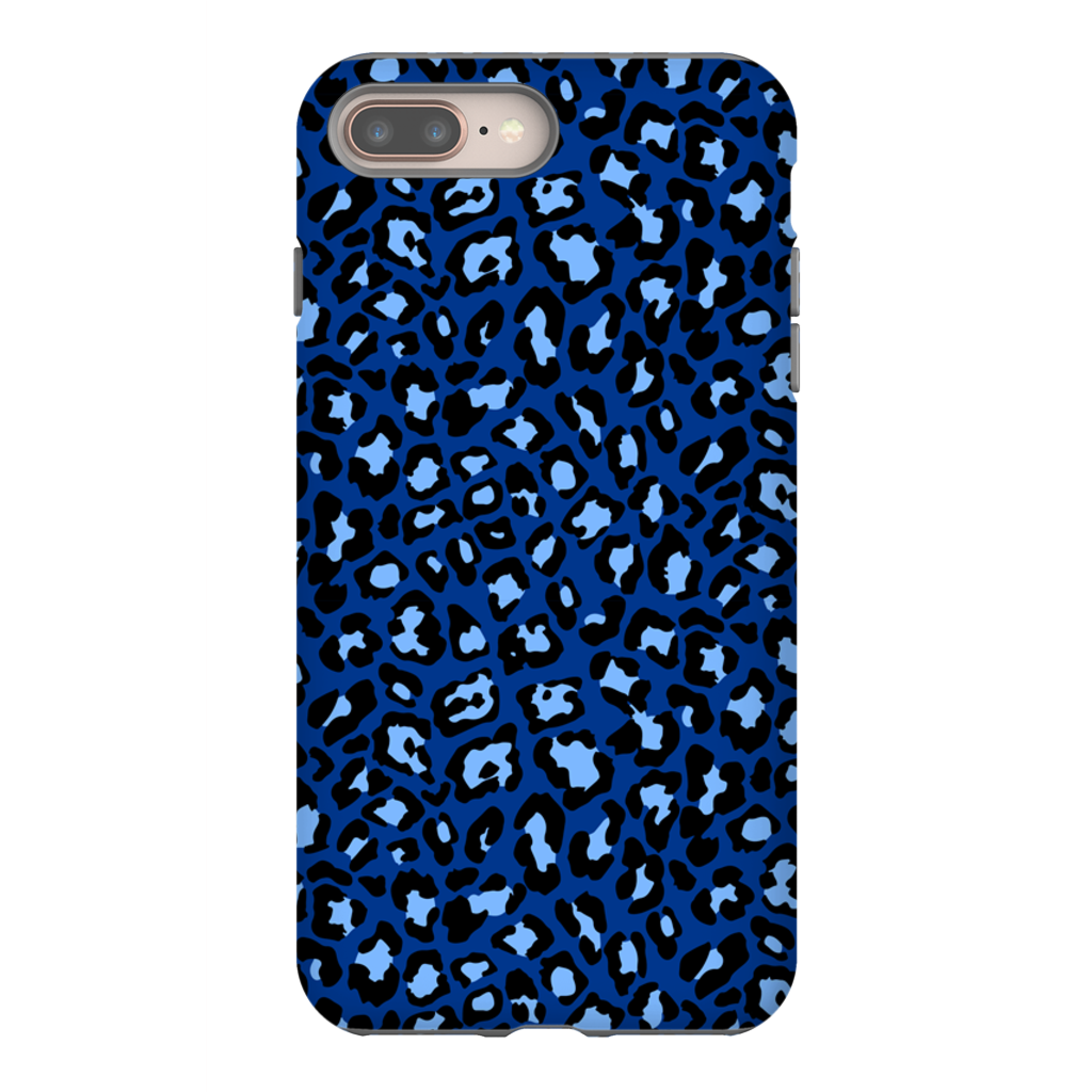 Blue Cheetah Phone Case