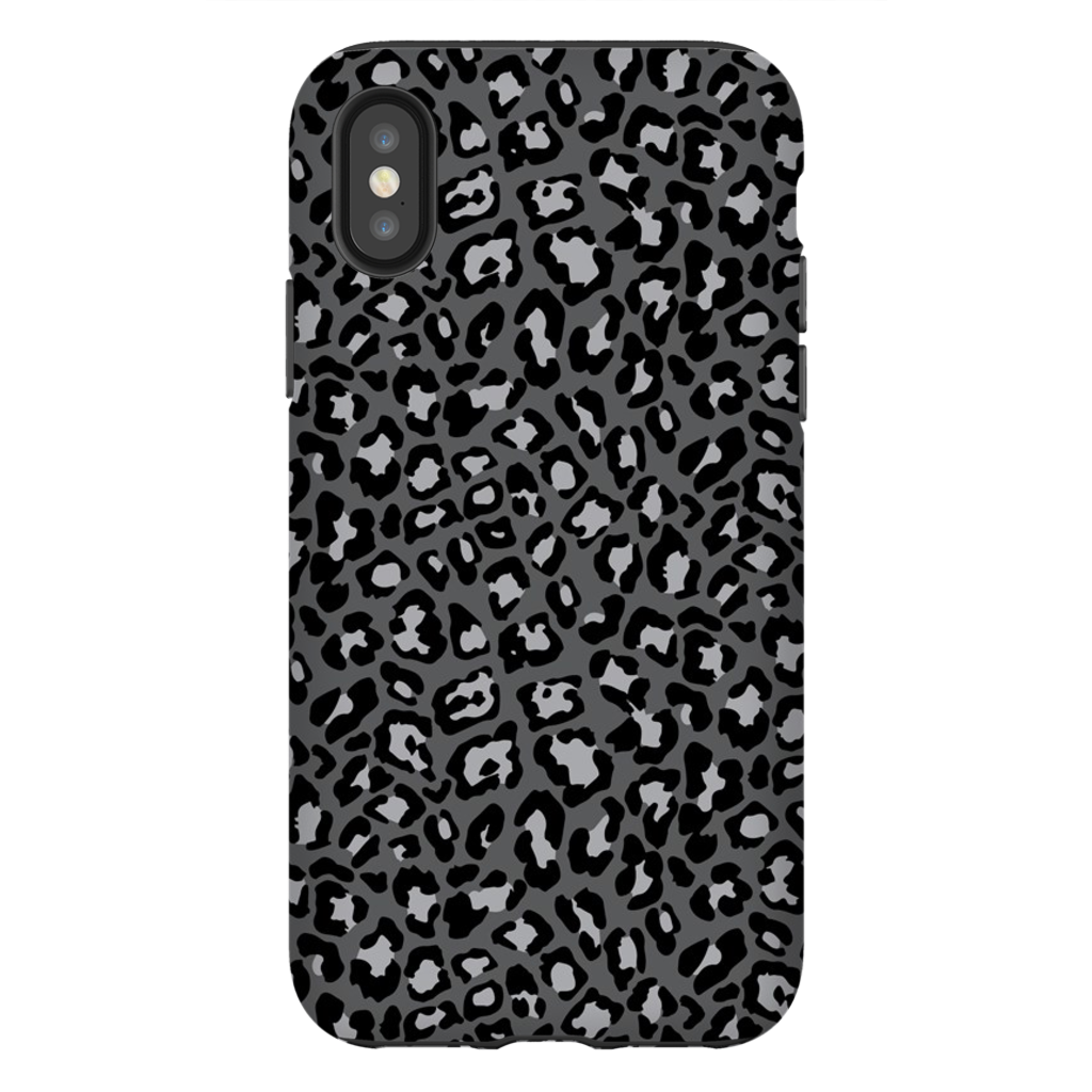 Gray Cheetah Phone Case