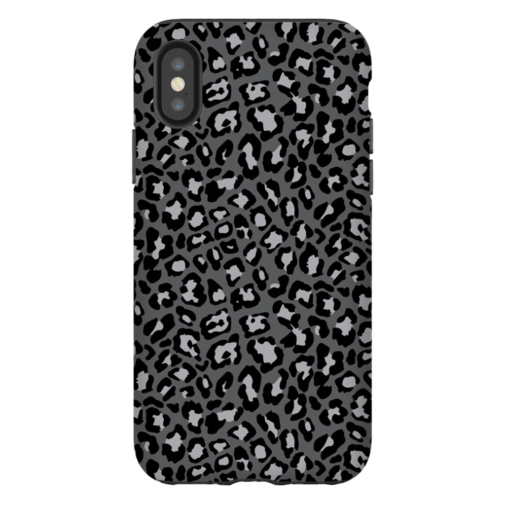 Gray Cheetah Phone Case