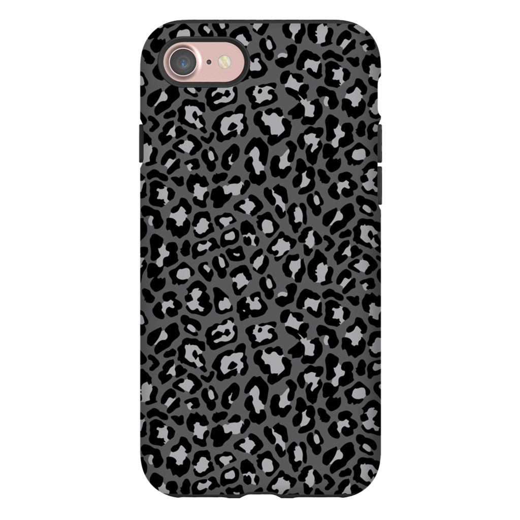 Gray Cheetah Phone Case