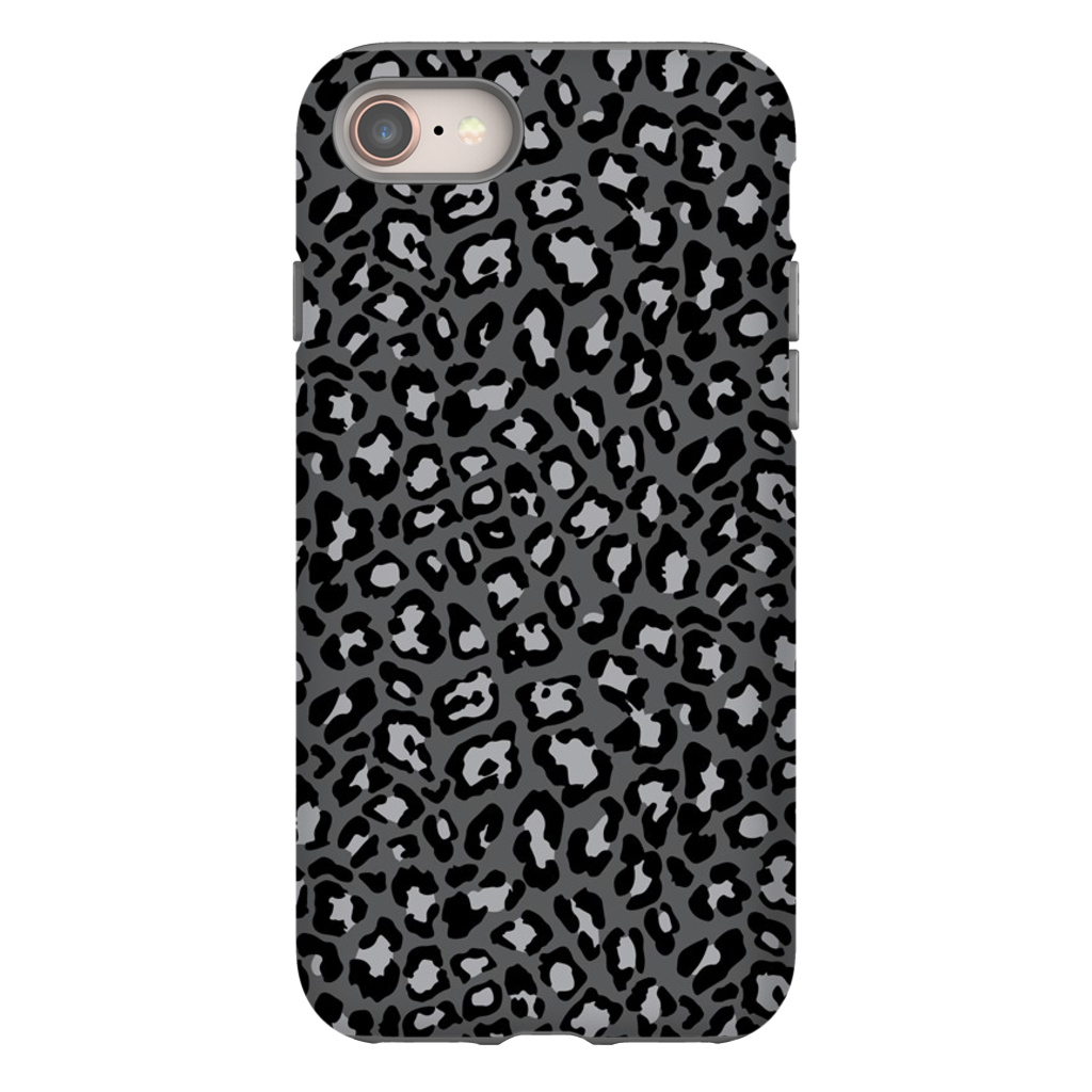Gray Cheetah Phone Case