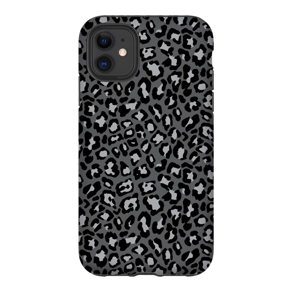 Gray Cheetah Phone Case