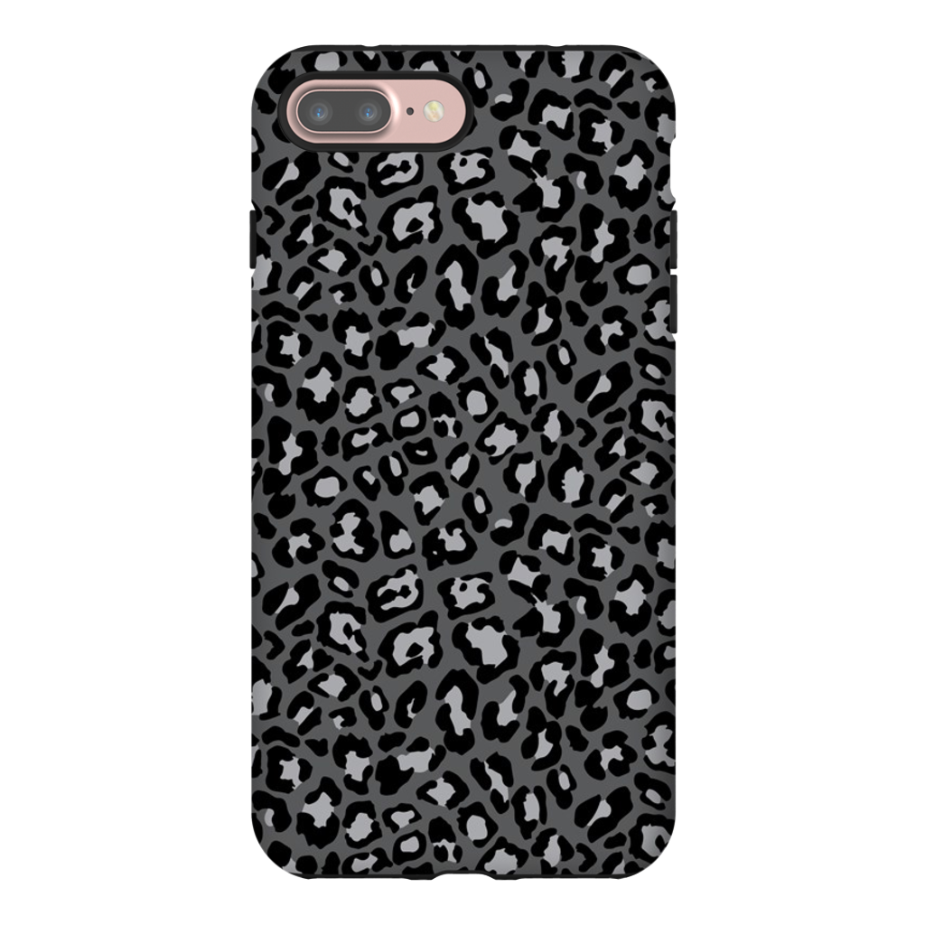 Gray Cheetah Phone Case