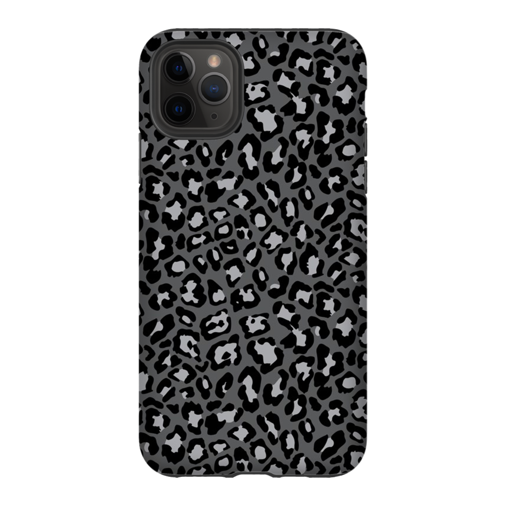 Gray Cheetah Phone Case