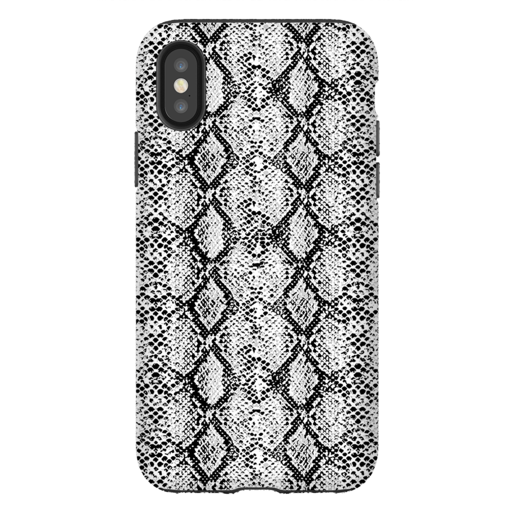 Gray Snakeskin Phone Case