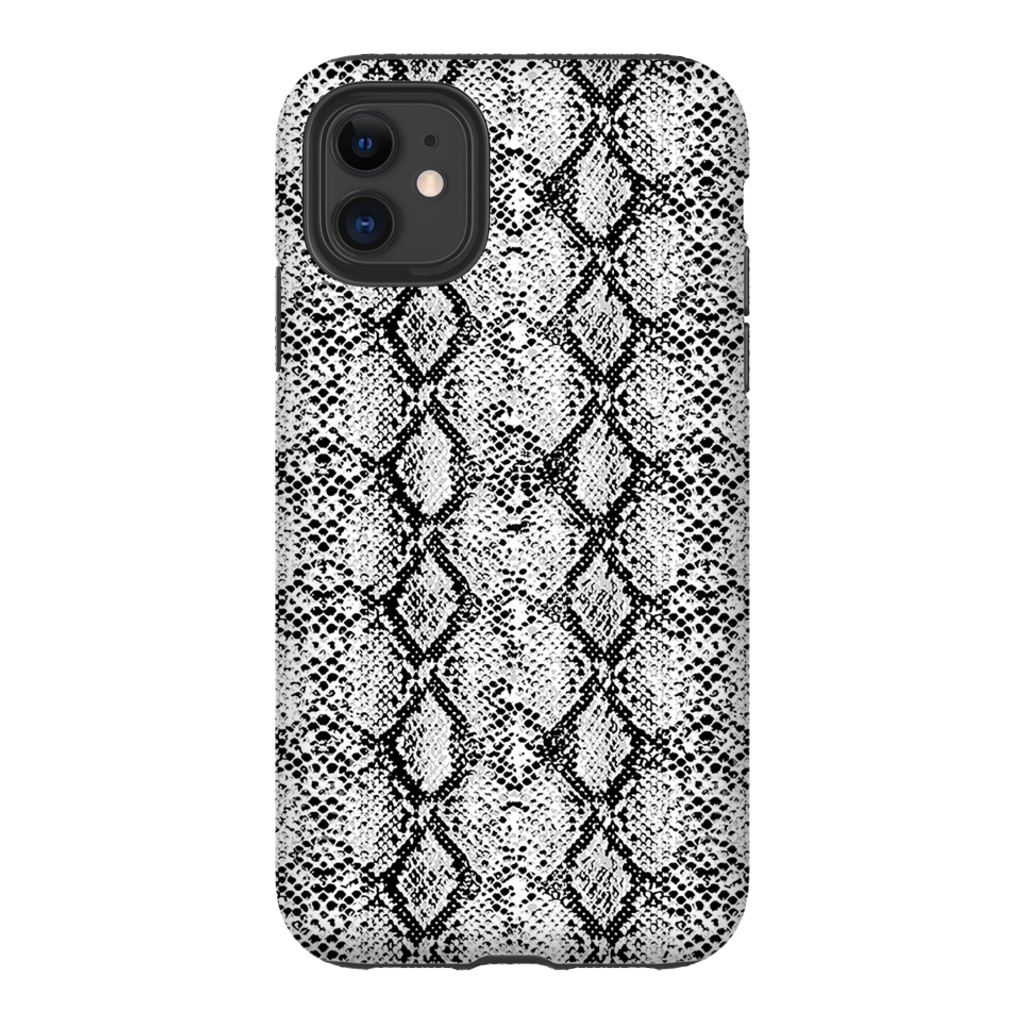 Gray Snakeskin Phone Case